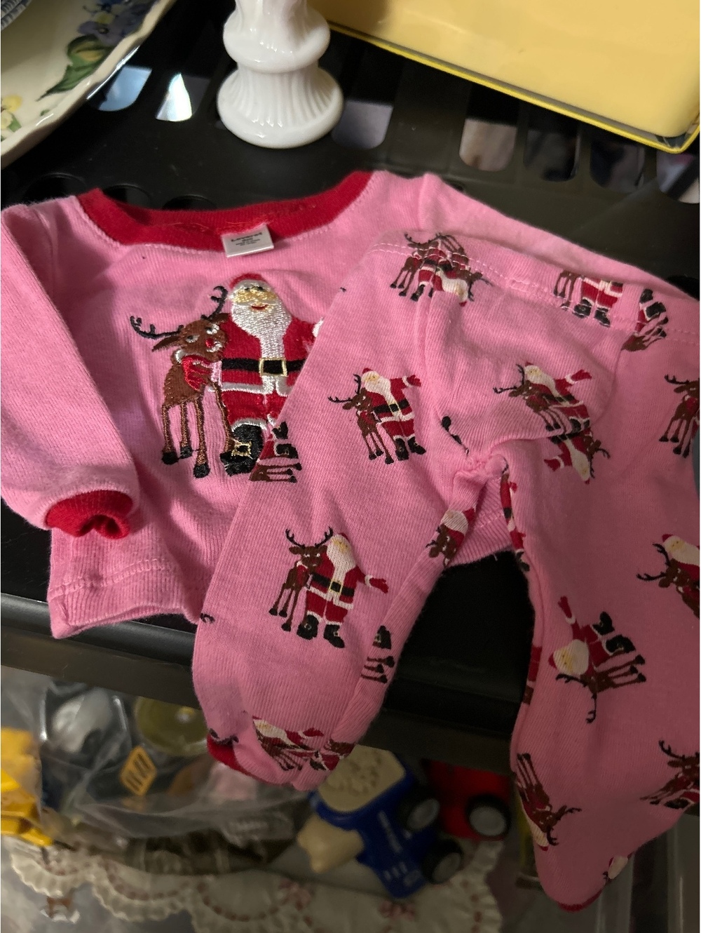 Doll Christmas pjs
